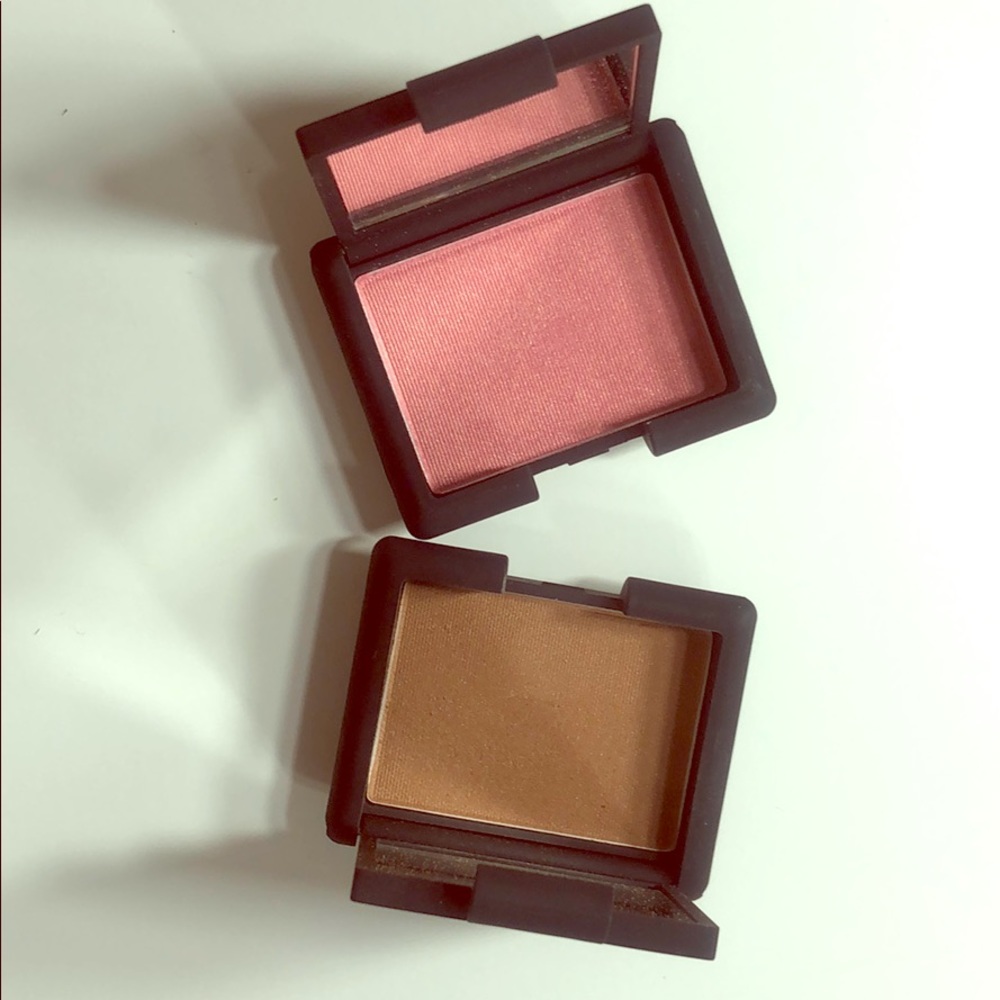 Blush and bronzer